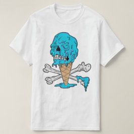 Camiseta Cráneo de goteo de helado de chicle