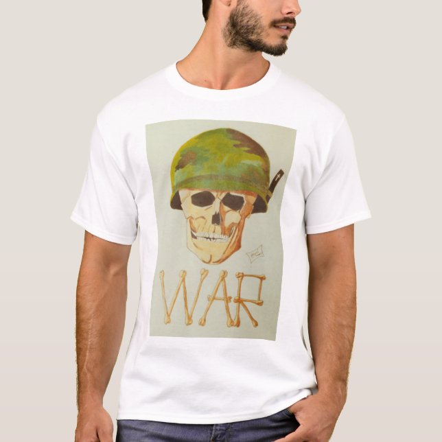 Camiseta Cráneo de Guerra (Anverso)
