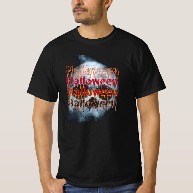 Camiseta Cráneo de Halloween (Anverso)