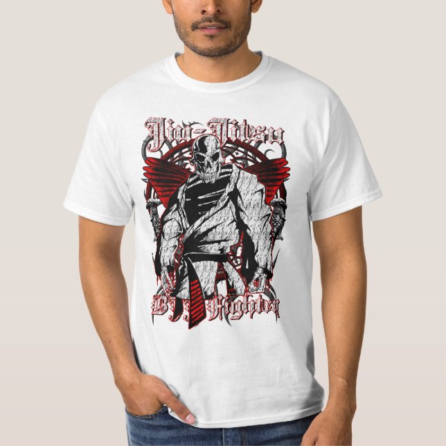Camiseta Cráneo de Jiu-Jitsu - 1 (Anverso)