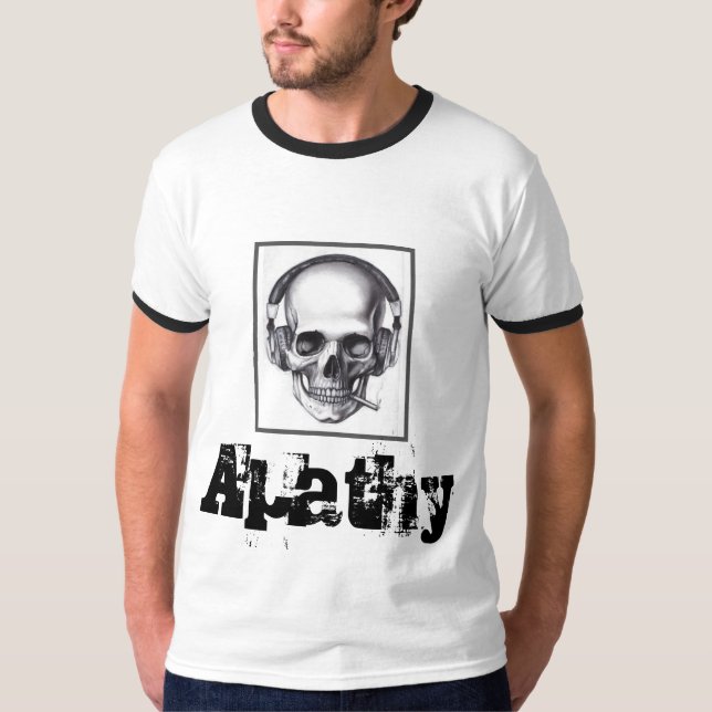 Camiseta Cráneo de la apatía (Anverso)