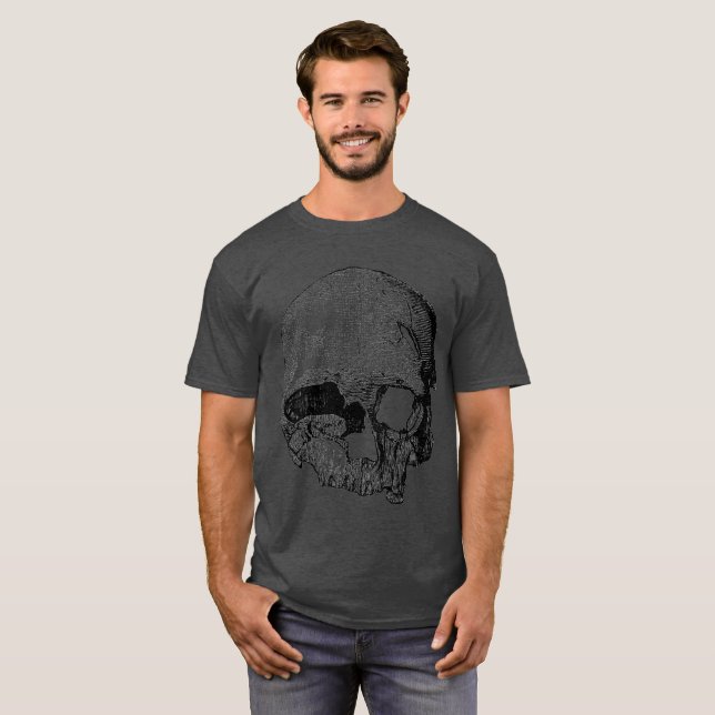 Camiseta Cráneo de la CRO (coordinadora)-Magnon (Anverso completo)