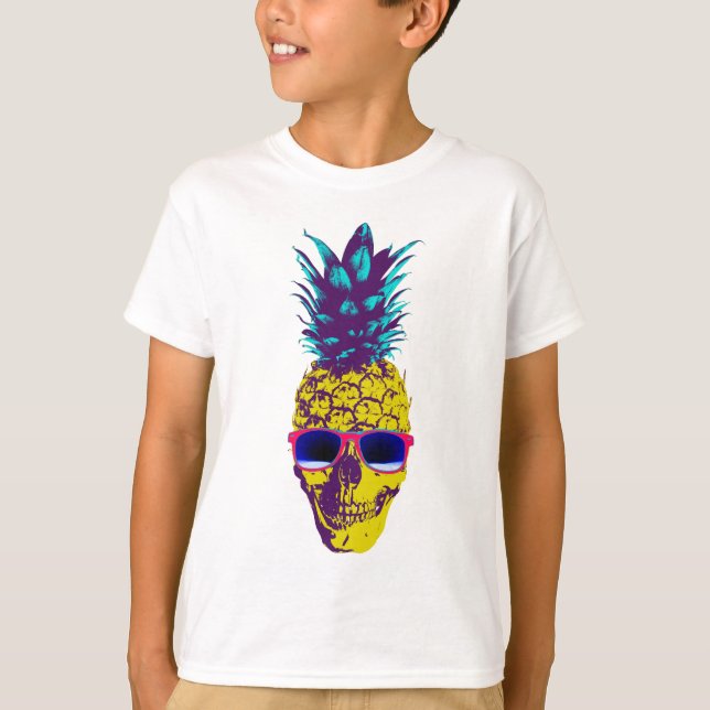 Camiseta Cráneo de la piña (Anverso)