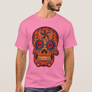 Camiseta Cráneo de lujo del azúcar