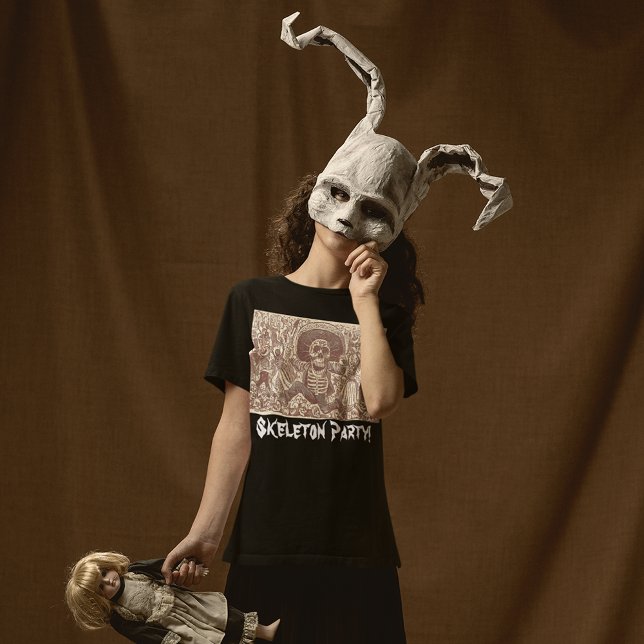 Camiseta Cráneo de Oaxaca La Calavera (Skull from Oaxaca, La Calavera Oaxaqueña Kids' T-Shirt)