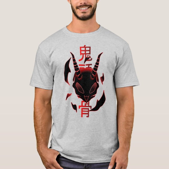 Camiseta cráneo de oni (Anverso)