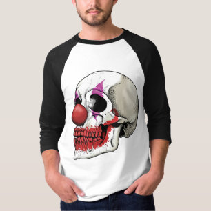 Camiseta Cráneo de Payaso Riéndose - Destino Hasta la Muert
