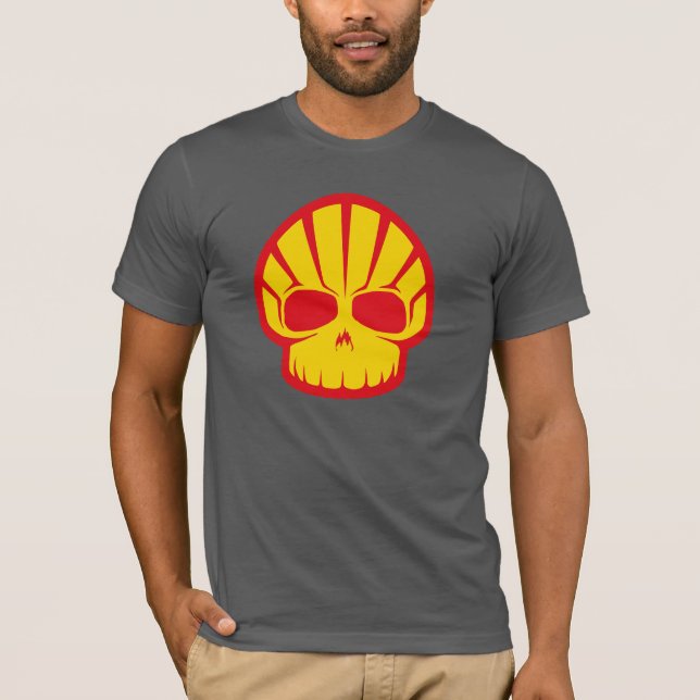Camiseta Cráneo de Shell (Anverso)