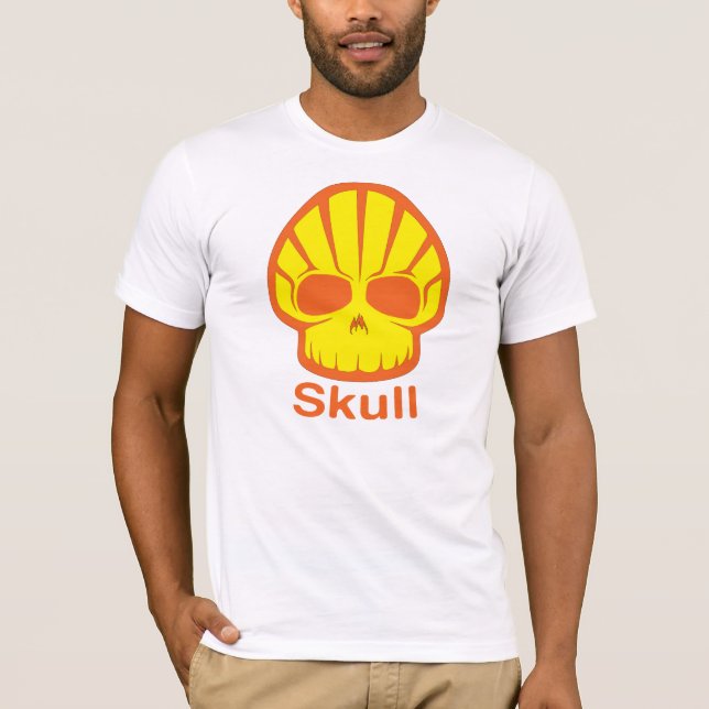 Camiseta Cráneo de Shell (Anverso)