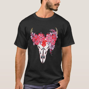 Camiseta Cráneo de una vaca