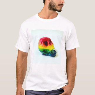 Camiseta Cráneo del arco iris