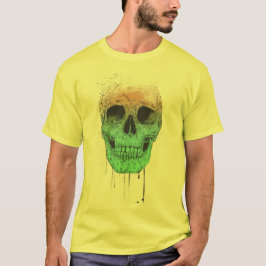 Camiseta Cráneo del arte pop