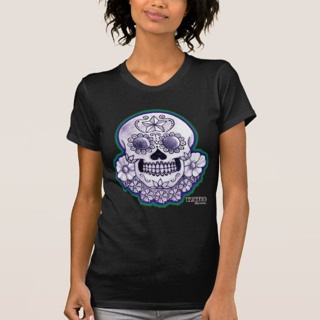 Camiseta Cráneo del azúcar (Anverso)