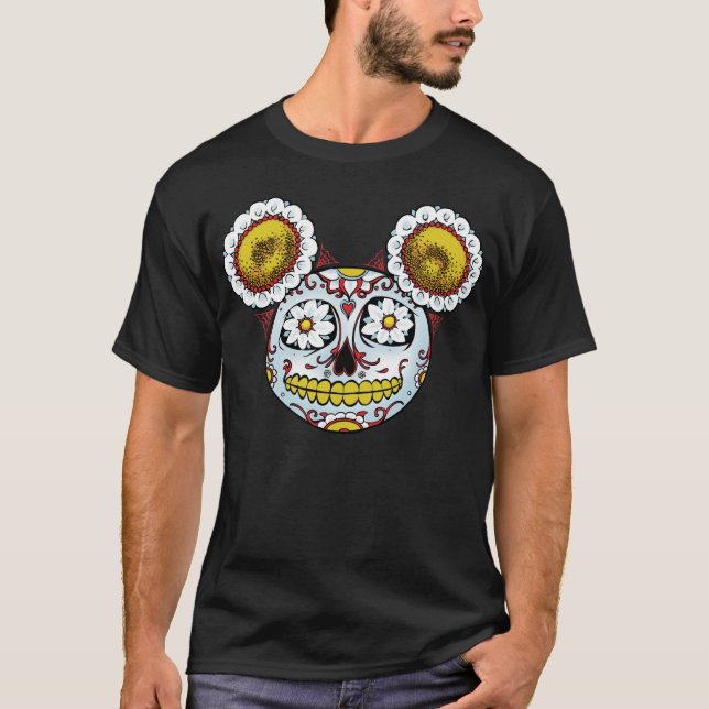 Camiseta Cráneo del azúcar de Calavera (Anverso)