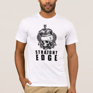 Camiseta Cráneo del borde recto