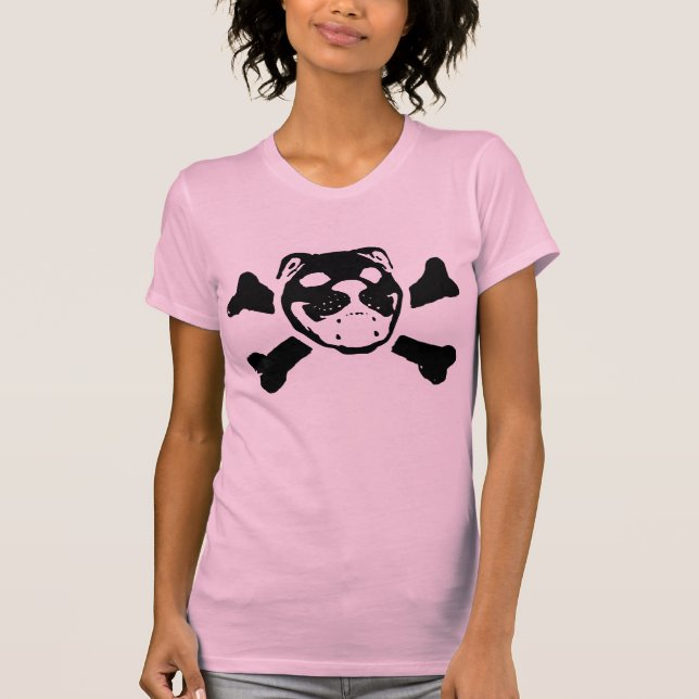 Camiseta Cráneo del bulldog (Anverso)