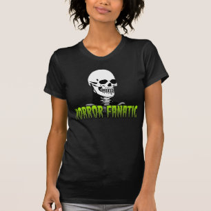 CAMISETA CRÁNEO DEL FANÁTICO DEL HORROR