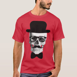 Camiseta cráneo del gorra 1