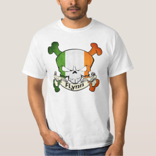 Camiseta Cráneo del irlandés de Flynn