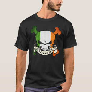 Camiseta Cráneo del irlandés de Moore