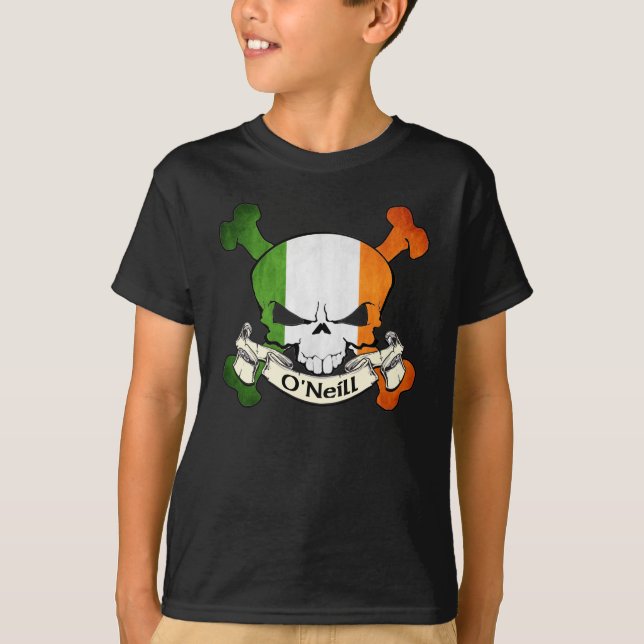 Camiseta Cráneo del irlandés de O'Neill (Anverso)