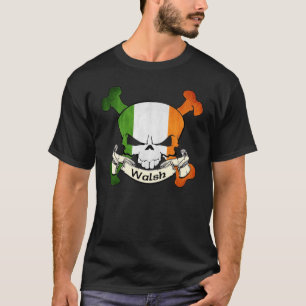 Camiseta Cráneo del irlandés de Walsh