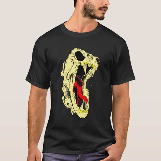 Camiseta Cráneo del león (Anverso)