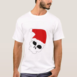 Camiseta Cráneo del navidad