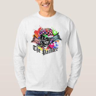 Camiseta Cráneo del pintor: El pintor