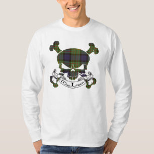 Camiseta Cráneo del tartán de MacLaren
