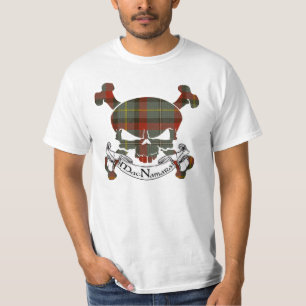 Camiseta Cráneo del tartán de MacNamara