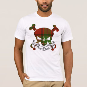 Camiseta Cráneo del tartán de MacPhail