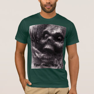 Camiseta Cráneo del zombi, subiendo del griterío grave