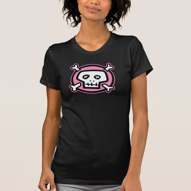 Camiseta Cráneo divertido (Anverso)