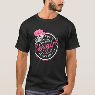 Camiseta Cráneo Divertido Soy Yo Hola Soy La Vaquera Es Mío