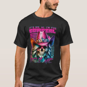 Camiseta Cráneo Divertido Soy Yo Hola Soy La Vaquera Soy Yo