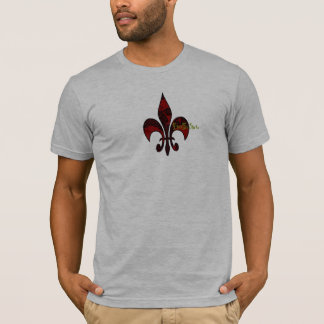 Camiseta Cráneo-fleur-de-lis