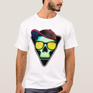 Camiseta Cráneo, Genial, Huesos