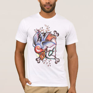 Camiseta cráneo gitano