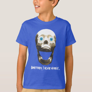 Camiseta Cráneo gótico en grito - Horror de Halloween