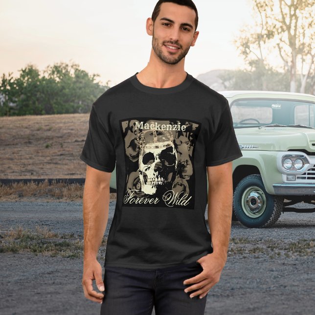 Camiseta Cráneo gótico Roses Roses Roses T-Shirt (Subido por el creador)