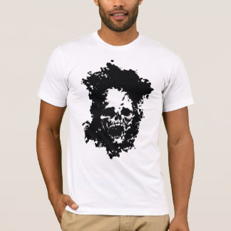 Camiseta cráneo gráfico