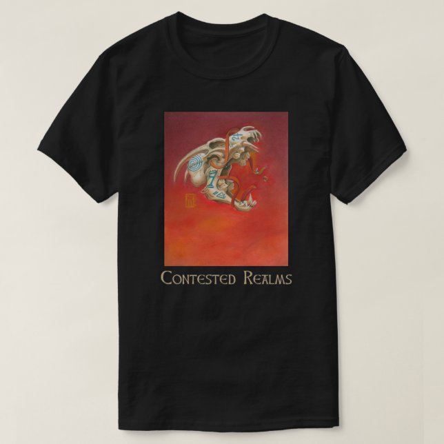 Camiseta Cráneo Gritando (Diseño del anverso)