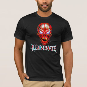 Camiseta Cráneo Iluminado - Rebellion78