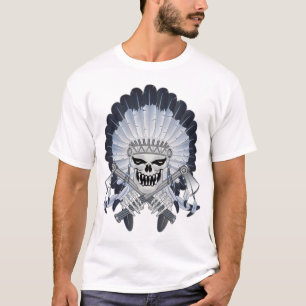 Camiseta Cráneo Jefe de India
