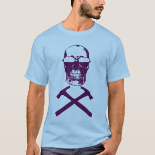 Camiseta Cráneo martillado