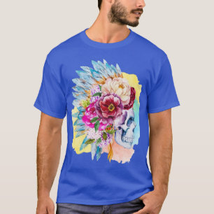 Camiseta Cráneo nativo americano 1