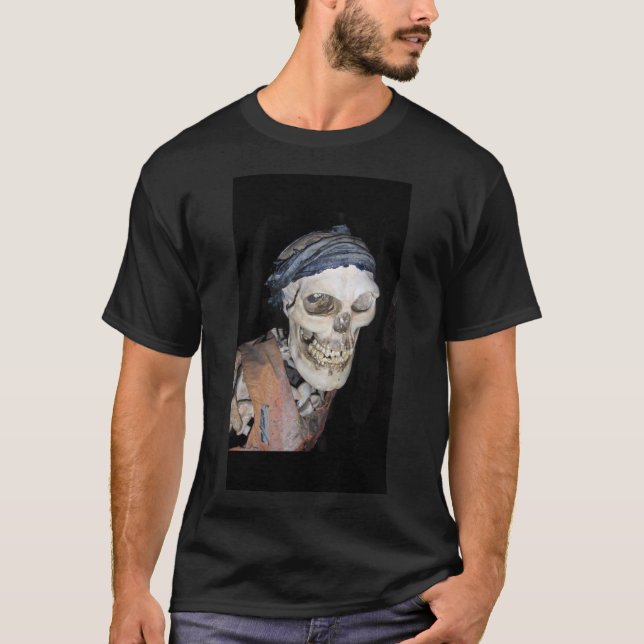 Camiseta cráneo pirata (Anverso)