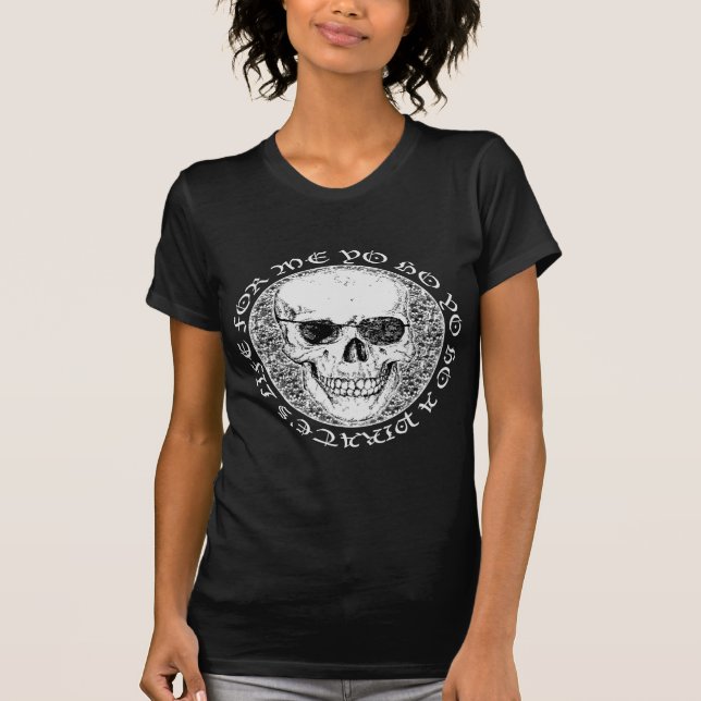 Camiseta cráneo pirata (Anverso)