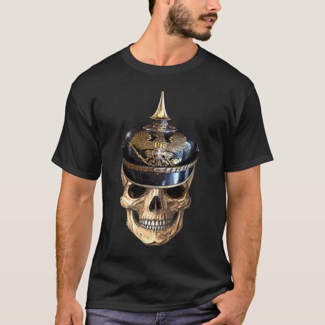 Camiseta cráneo prusiano (Anverso)